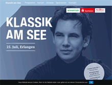 Tablet Screenshot of klassik-am-see.com